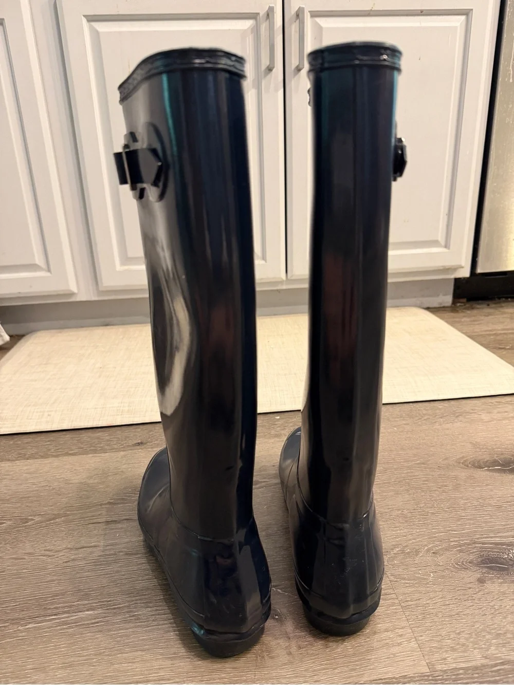 Hunter Women's Original Tall Rain Boots — navy